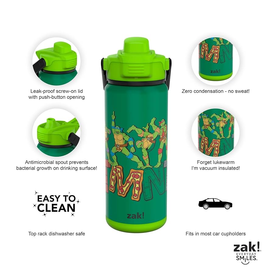 Amazon.com: Zak Designs Beacon Insulated Bottle, Teenage